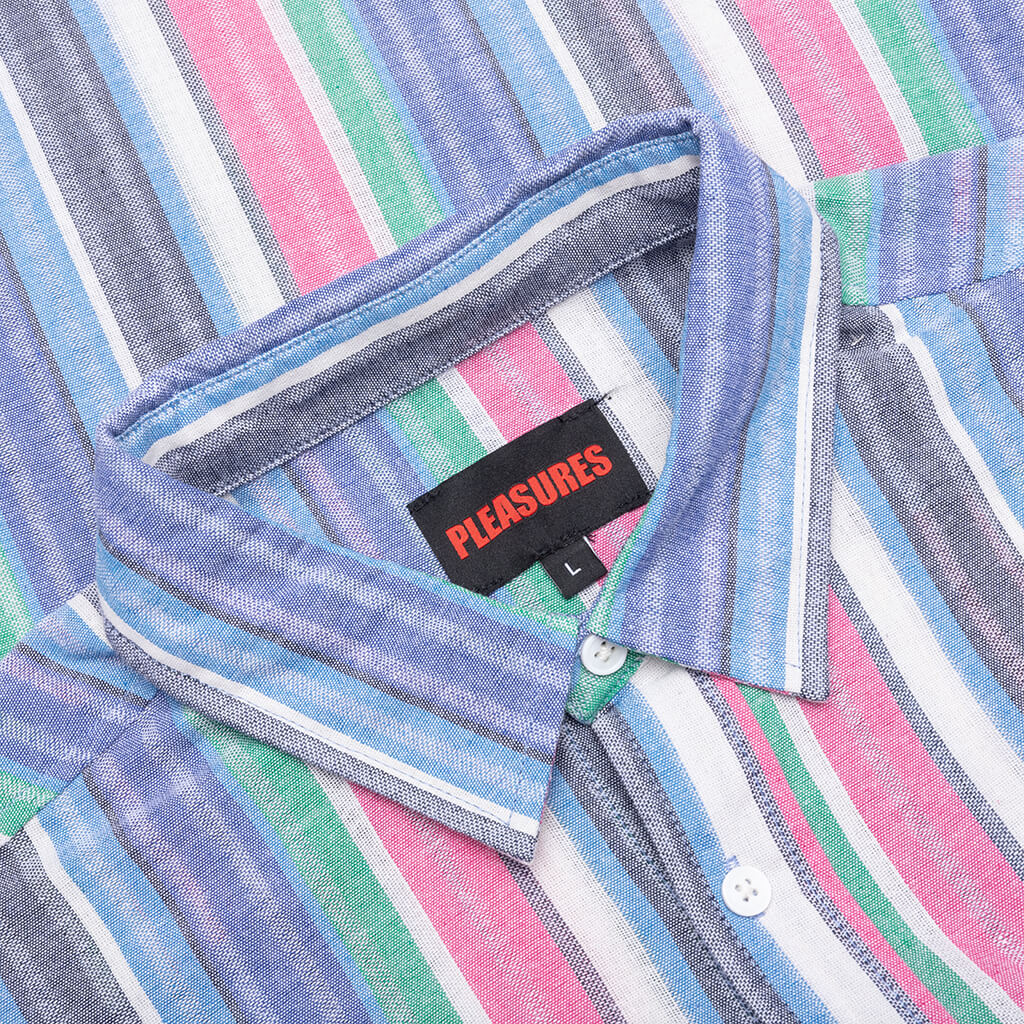 Chapel L/S Button Up Shirt - Blue