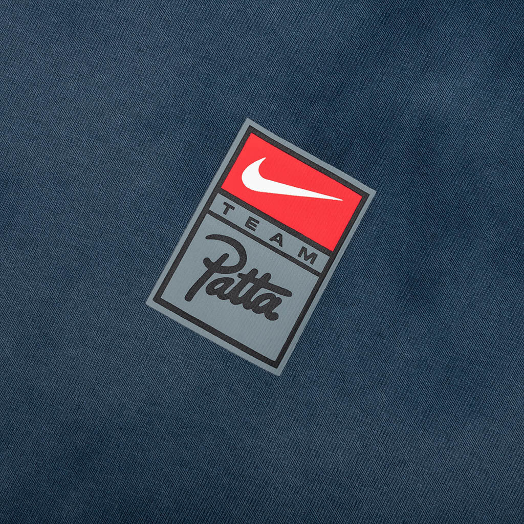 Nike x Patta T-Shirt - Squadron Blue/Deep Ocean/Dark Obsidian