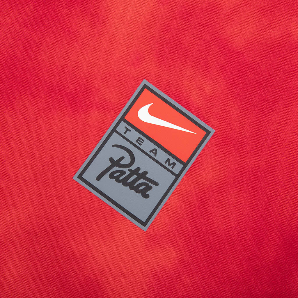 Nike x Patta T-Shirt - Rush Red/University Red/Gym Red
