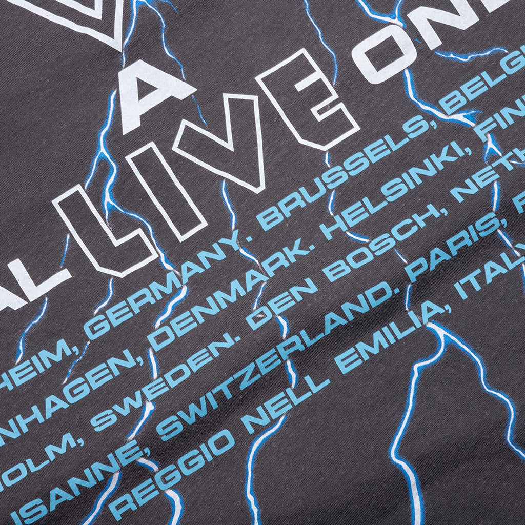 Represent x Iron Maiden A Real Live One T-Shirt - Sunfade Grey