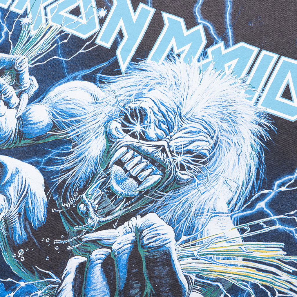 Represent x Iron Maiden A Real Live One T-Shirt - Sunfade Grey