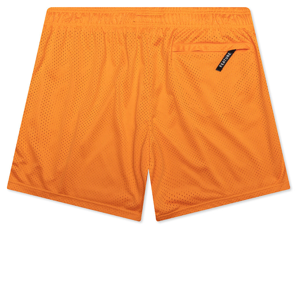 West Mesh Shorts - Orange