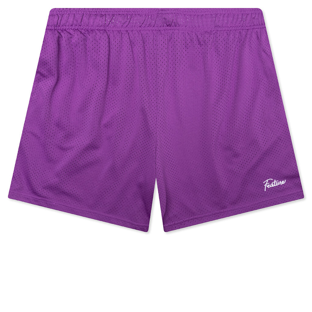 West Mesh Shorts - Purple