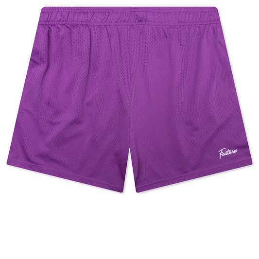 West Mesh Shorts - Purple
