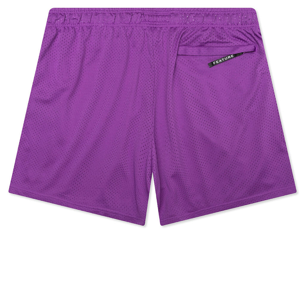West Mesh Shorts - Purple