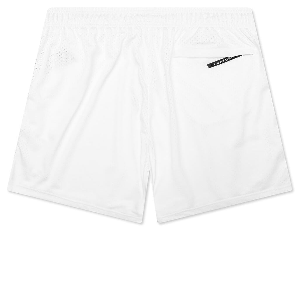 West Mesh Shorts - White