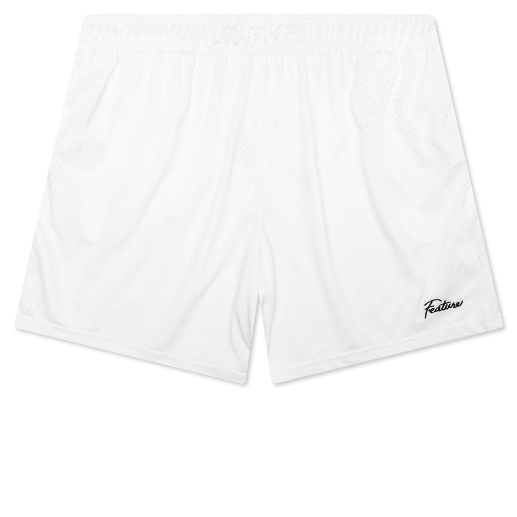 West Mesh Shorts - White