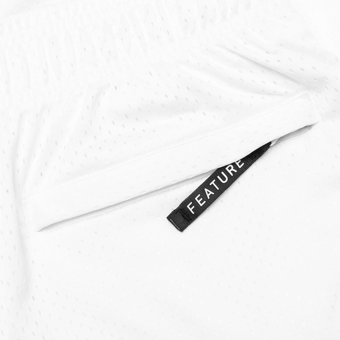 West Mesh Shorts - White