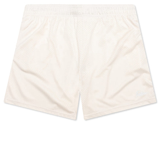 West Mesh Shorts - Cream