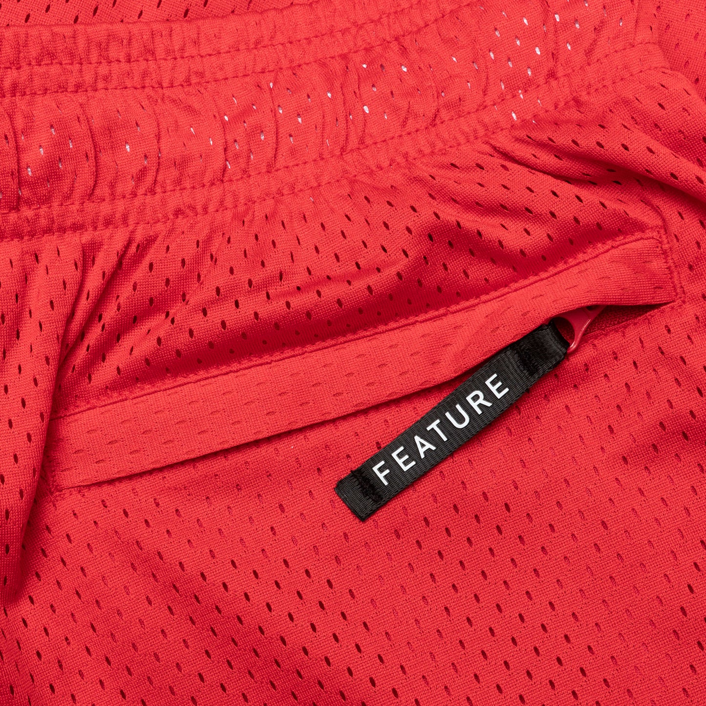 West Mesh Shorts - Crimson