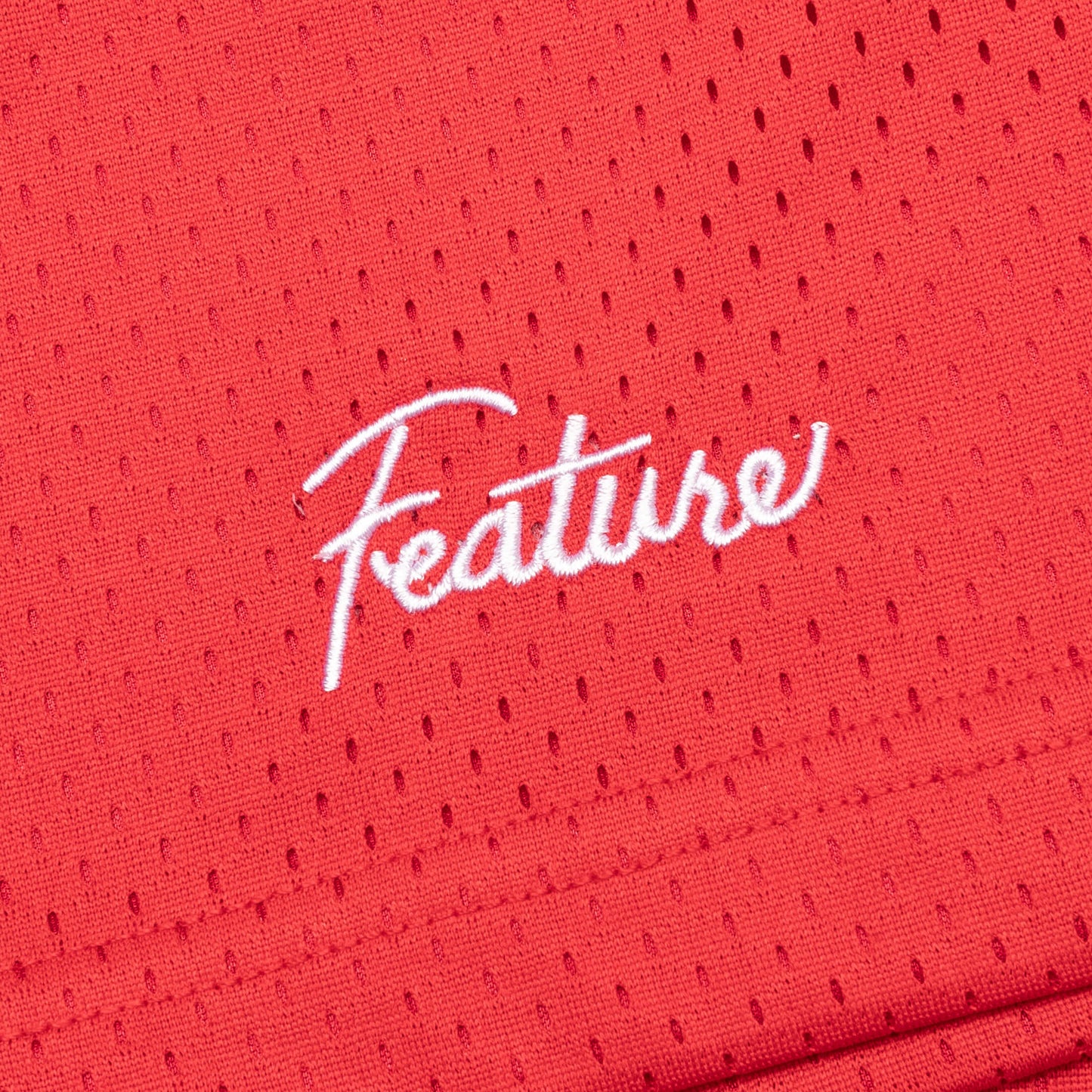 West Mesh Shorts - Crimson