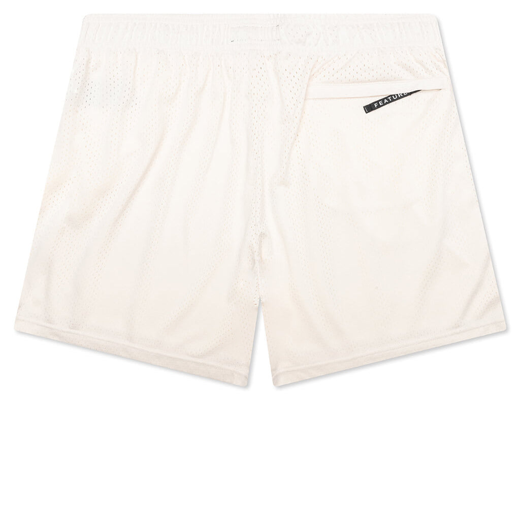 West Mesh Shorts - Cream