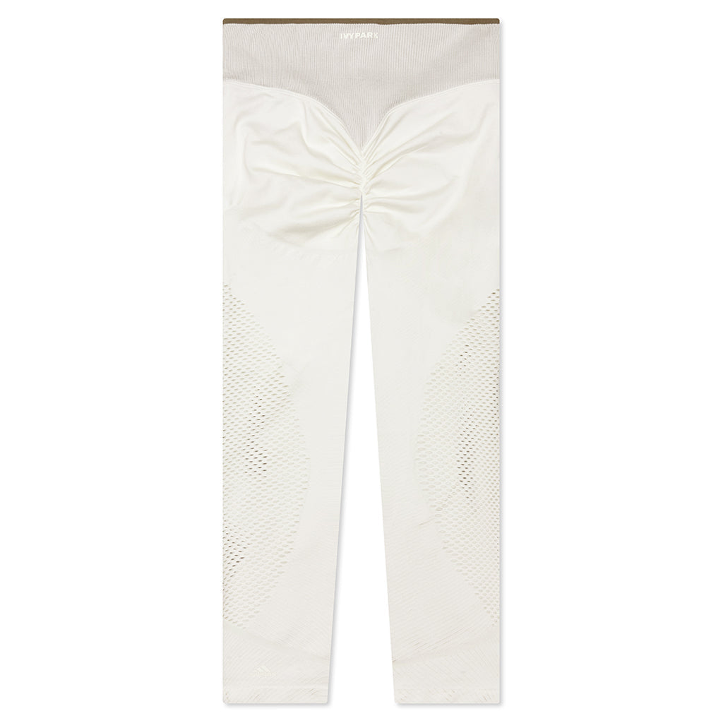 adidas Originals x Ivy Park Seamless High-Waist Tights - Off White
