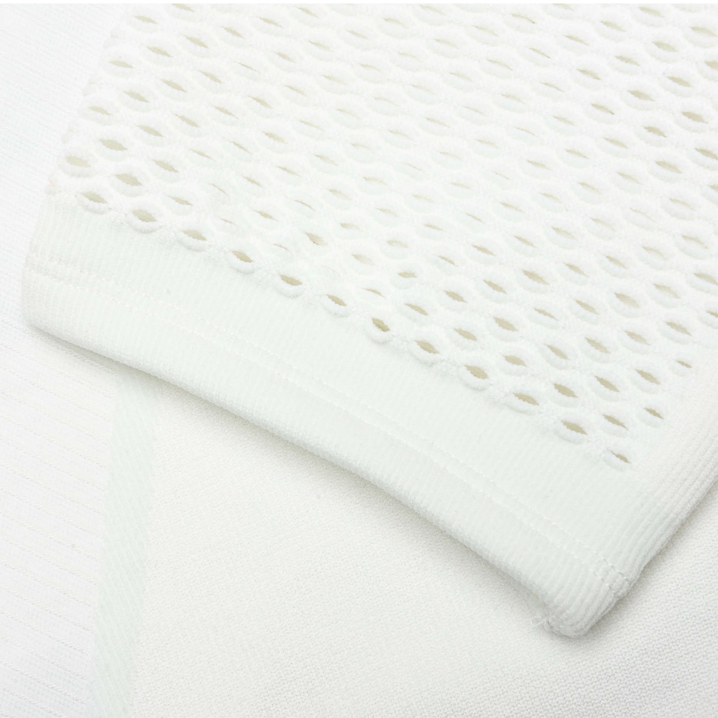 adidas Originals x Ivy Park Seamless Crop Top - Off White