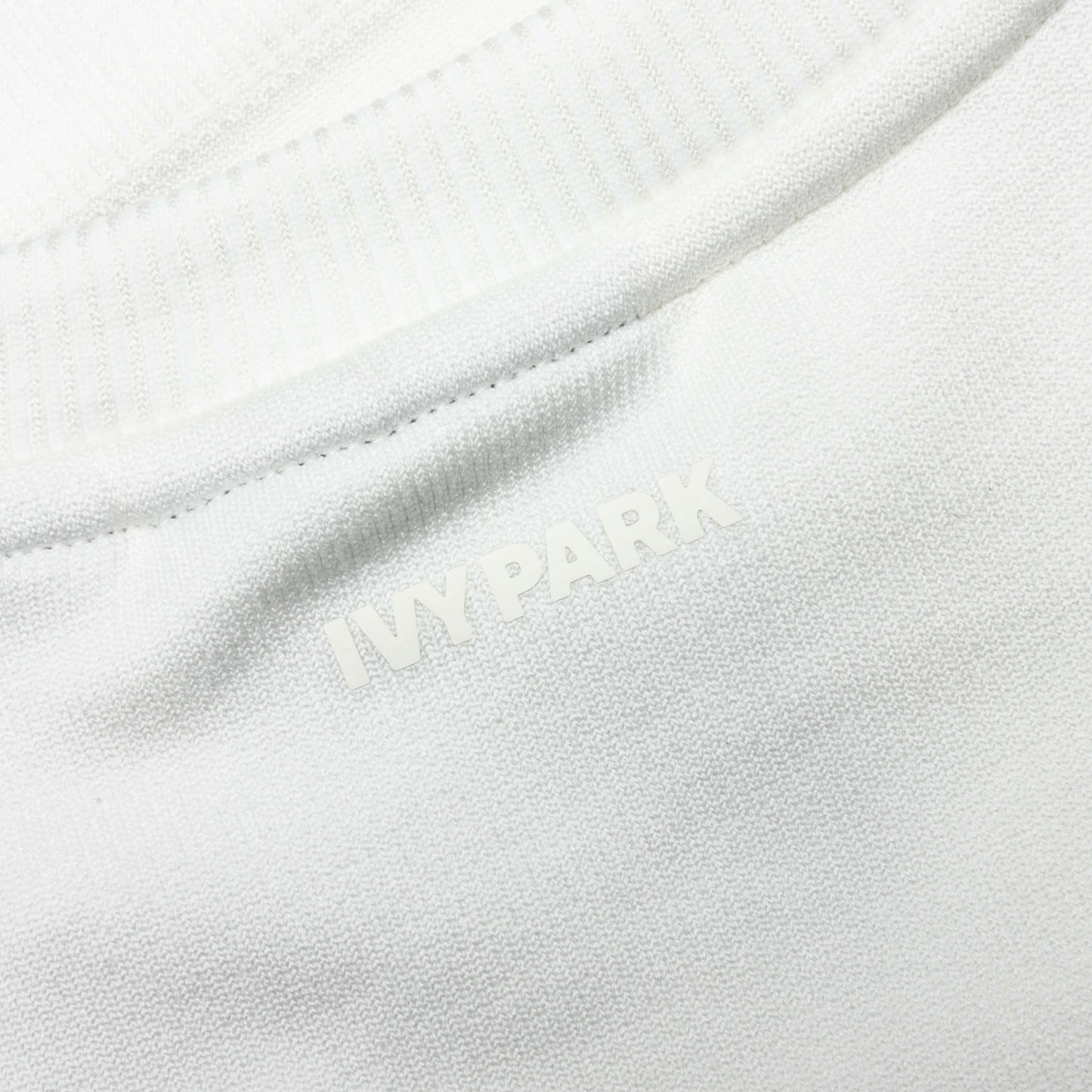 adidas Originals x Ivy Park Seamless Crop Top - Off White