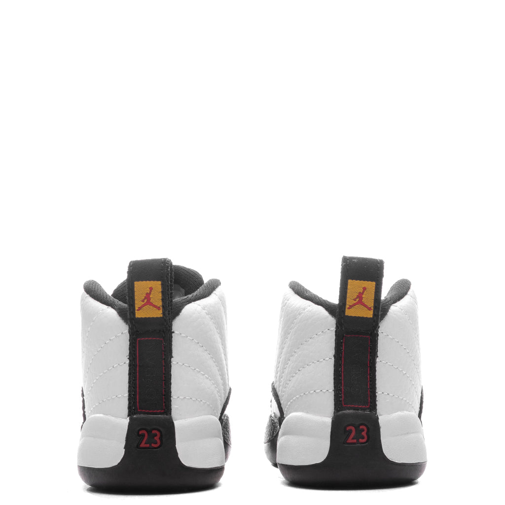 Air Jordan 12 Retro 'Taxi' (TD) - White/Black/Taxi