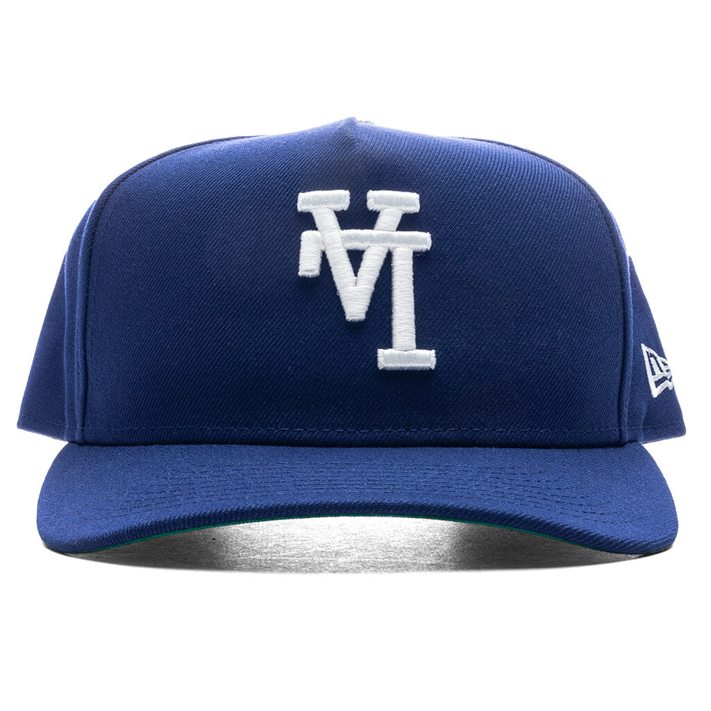 9FIFTY A-Frame Snapback Upside Down Los Angeles Dodgers - Dark Royal