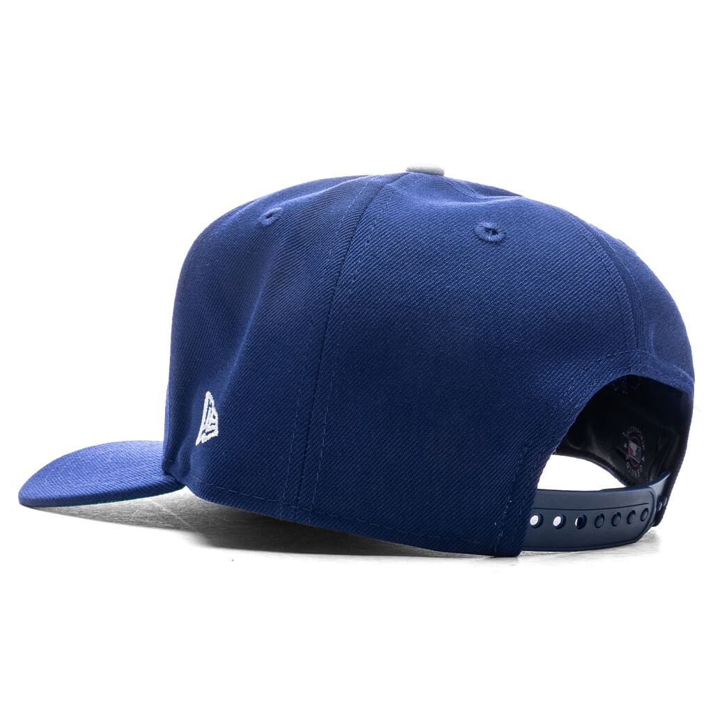 9FIFTY A-Frame Snapback Upside Down Los Angeles Dodgers - Dark Royal