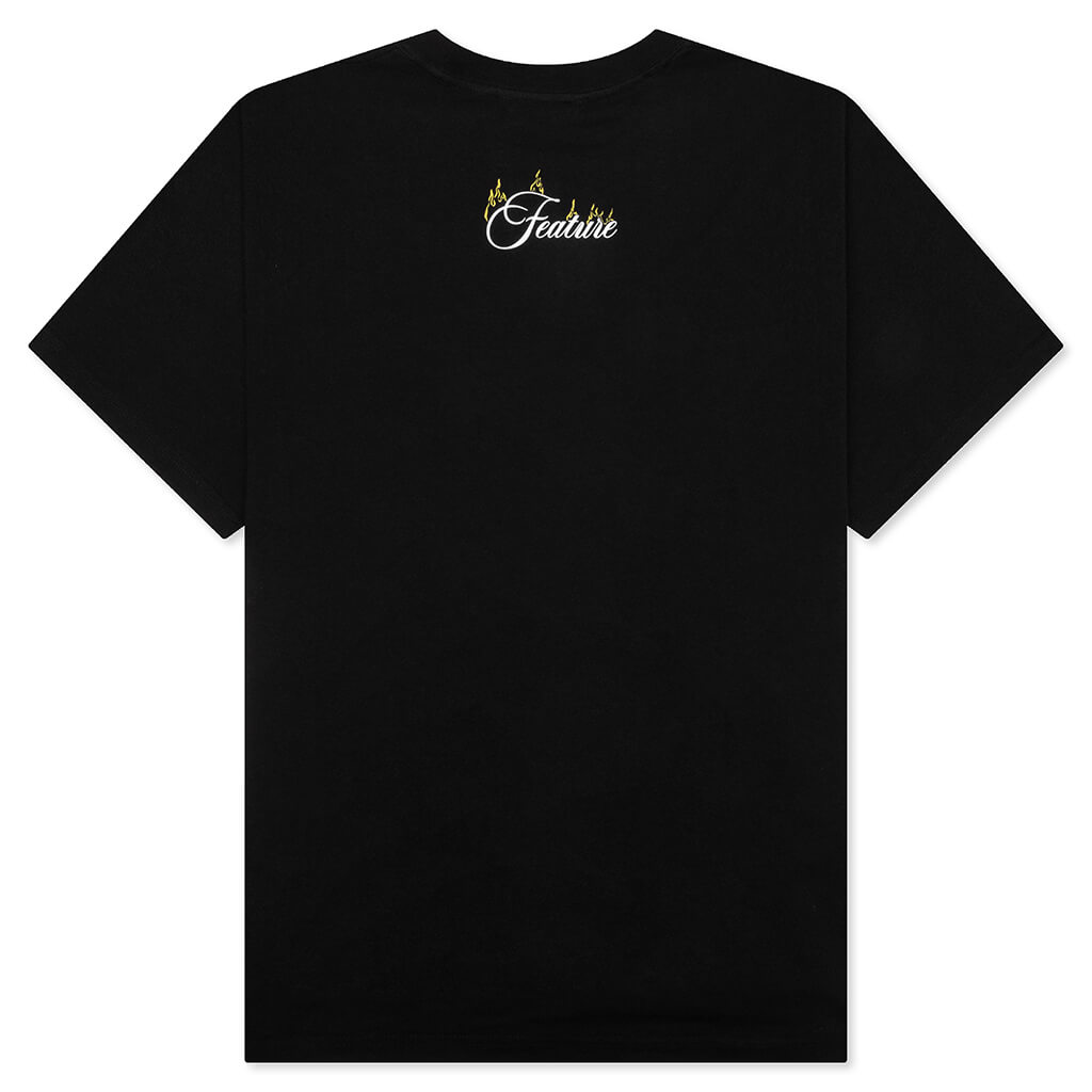 Heart Ablaze Tee - Black