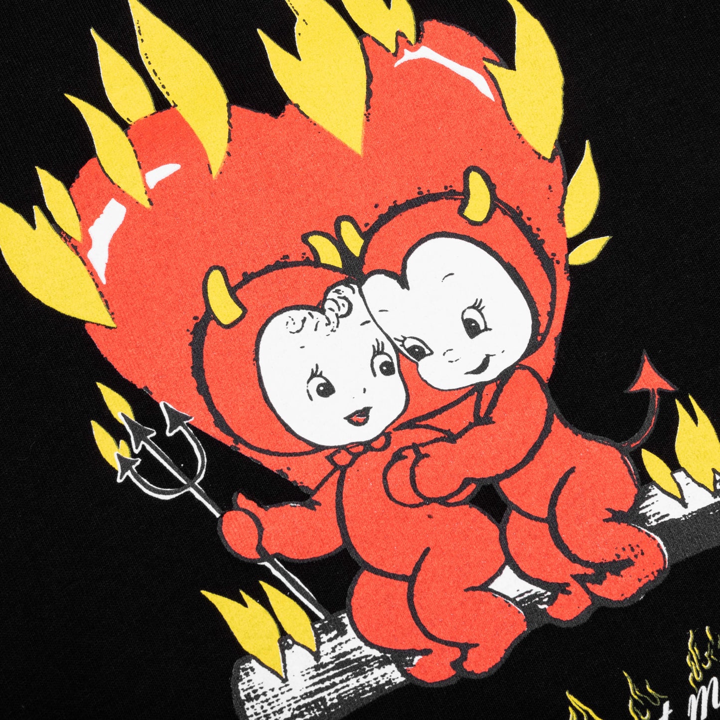 Heart Ablaze Tee - Black
