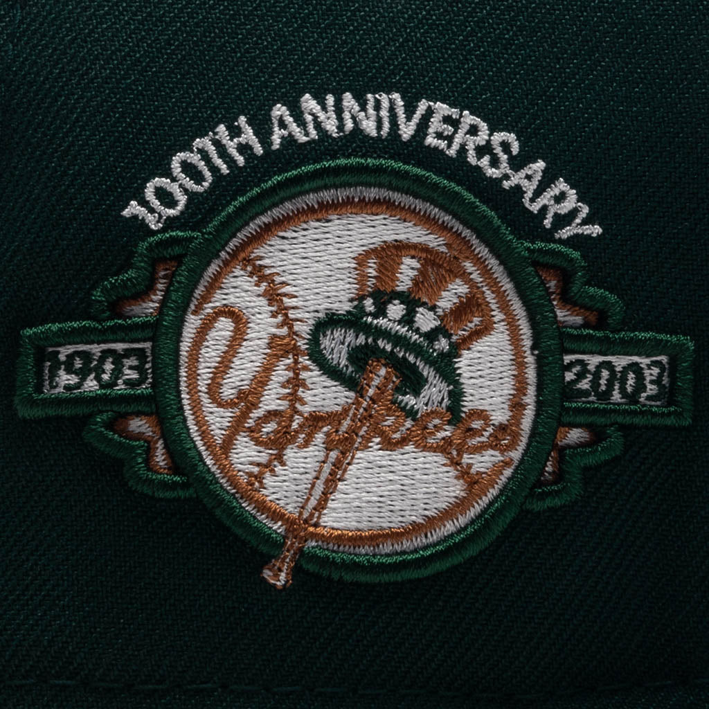 Feature x New Era 59FIFTY Fitted NY Yankees 100th Anniversary - Dark Green