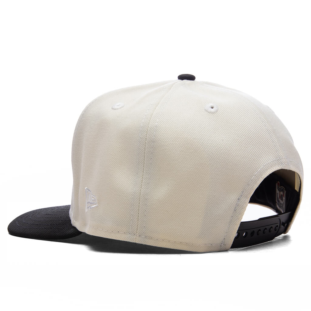 AZ Diamondbacks Upside Down Logo 9Fifty A-Frame Snapback - Chrome/Black