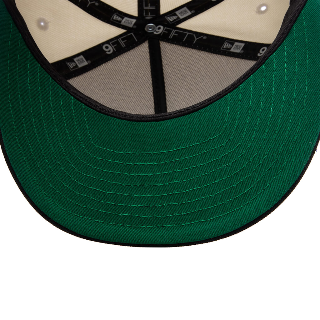 AZ Diamondbacks Upside Down Logo 9Fifty A-Frame Snapback - Chrome/Black