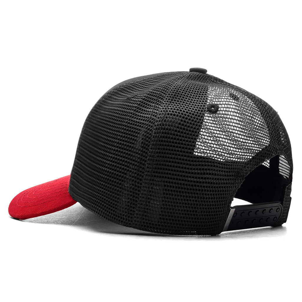 3 Star Trucker Hat - Red