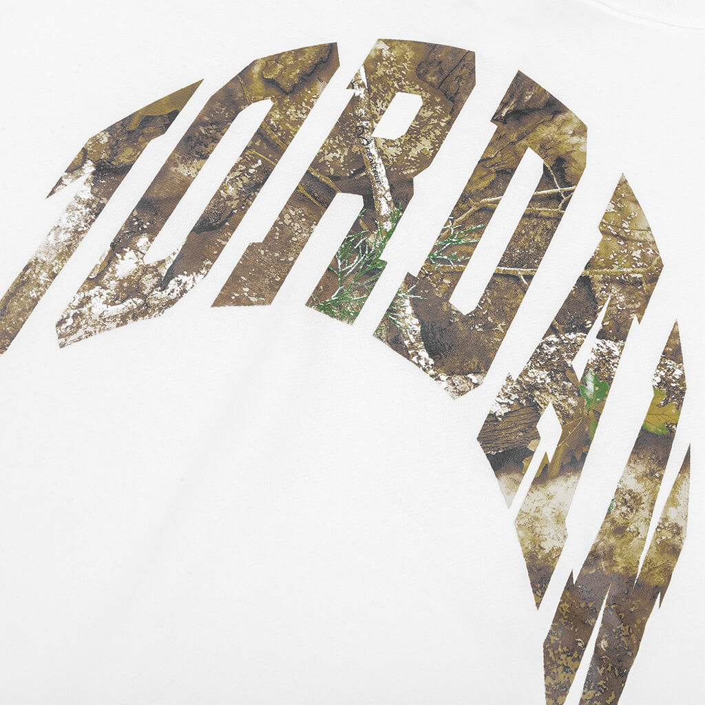 Brooklyn Realtree Graphic Crewneck - Sail/Black