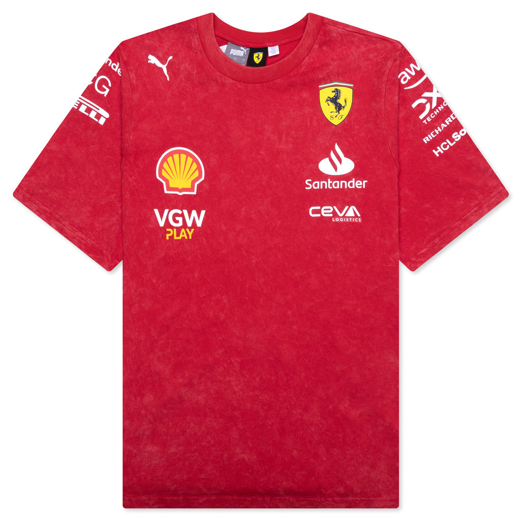 SF Desert Sun Team Replica Tee - Rosso Corsa
