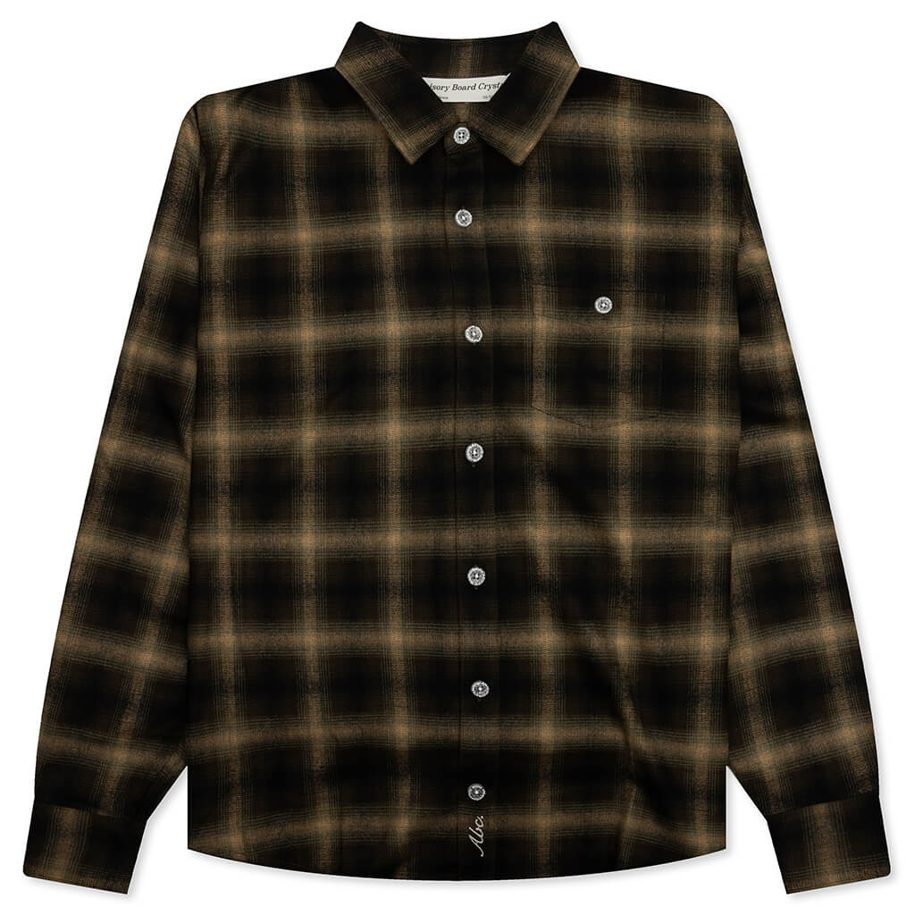 Abc. Flannel Plaid Puffer Quilted Jacket - Green