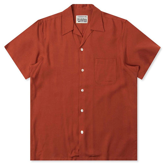 50's Shirt S/S (Type-5) - Orange