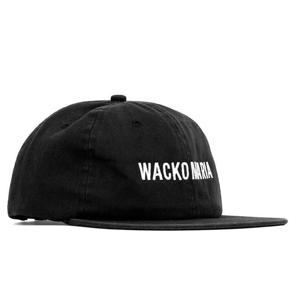 6 Panel Cap 'Type-1' - Black
