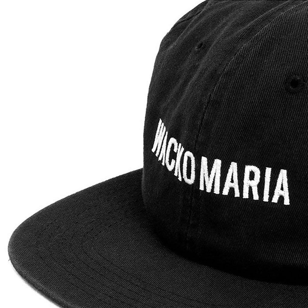 6 Panel Cap 'Type-1' - Black