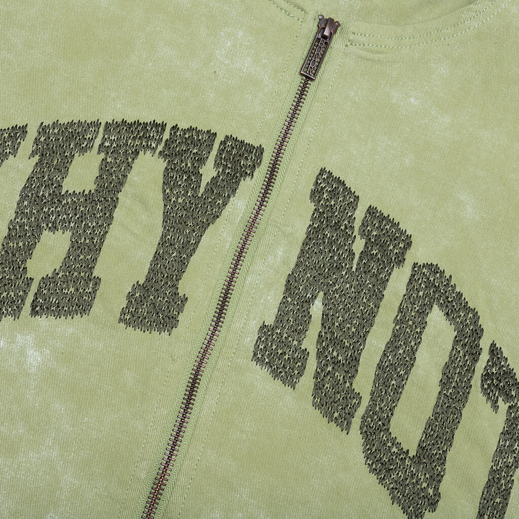 Twill Washed Jacket - Green