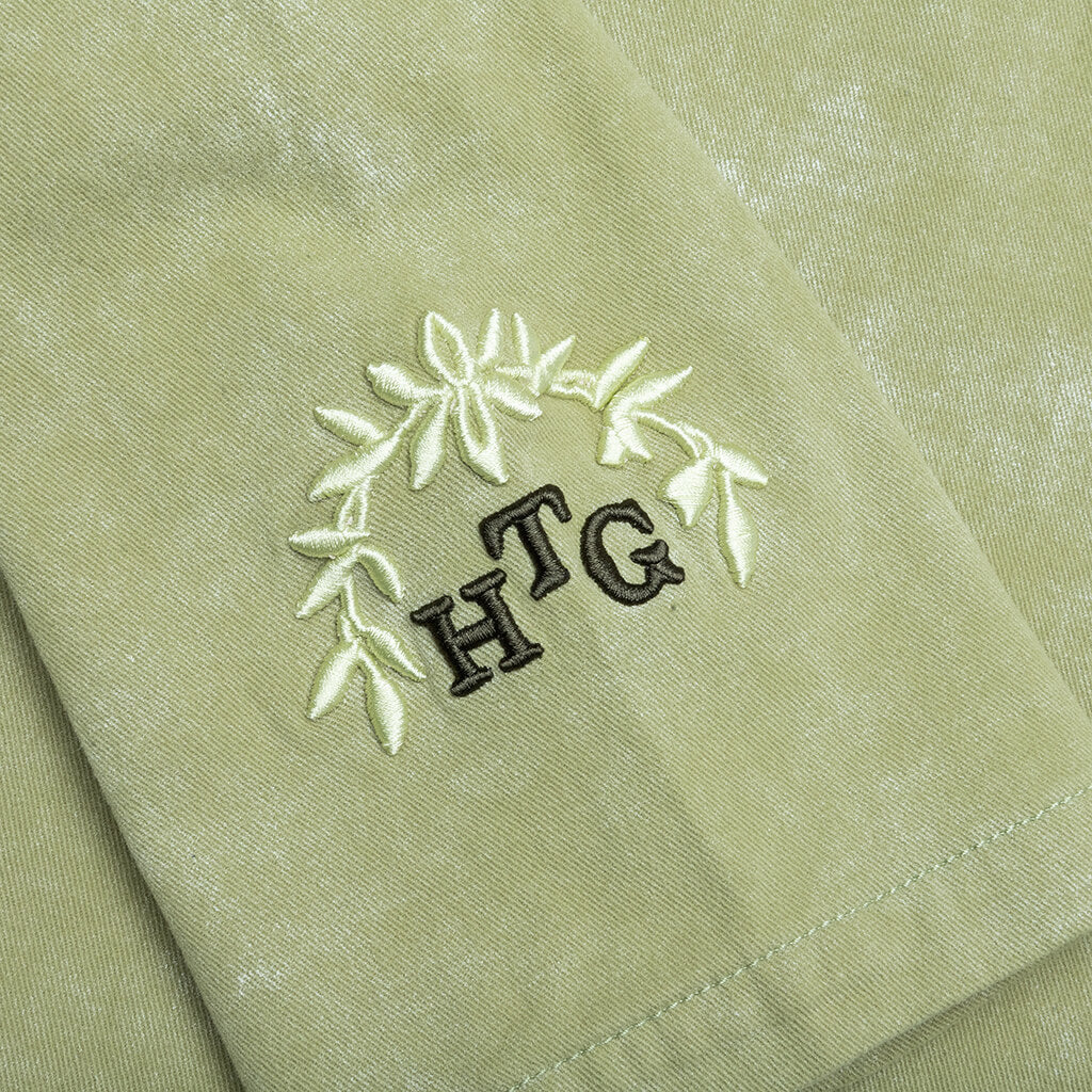 Twill Washed Jacket - Green